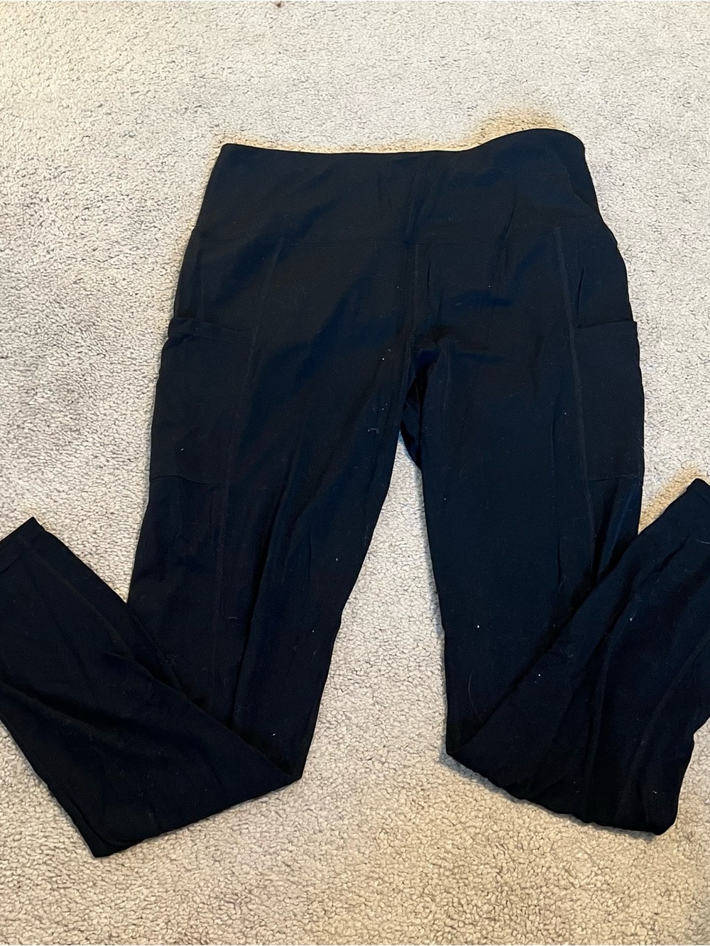 Tuff Athletics Black Pocket Leggings